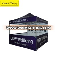 Hot selling folding canopy tent outdoor aluminum pop tent with half wall