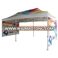 Folding tent with sidewall 3x6 aluminum gazebo/folding tent brackets