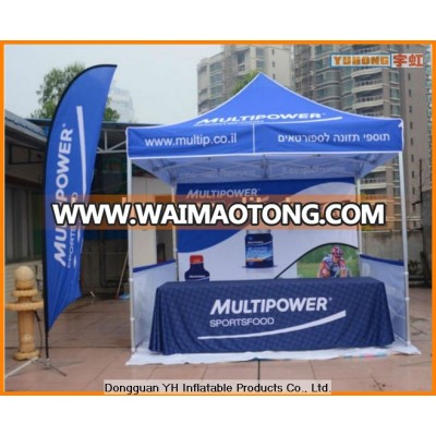 3x3m customized exhibitoin tent with digital printing