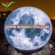 LED Lighting Giant planet Inflatable Moon Balloon