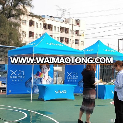 3x3m steel frame gazebo tent with custom printing